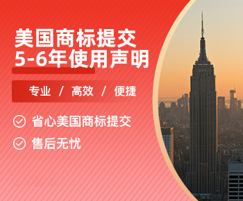 美国商标提交5-6年使用声明